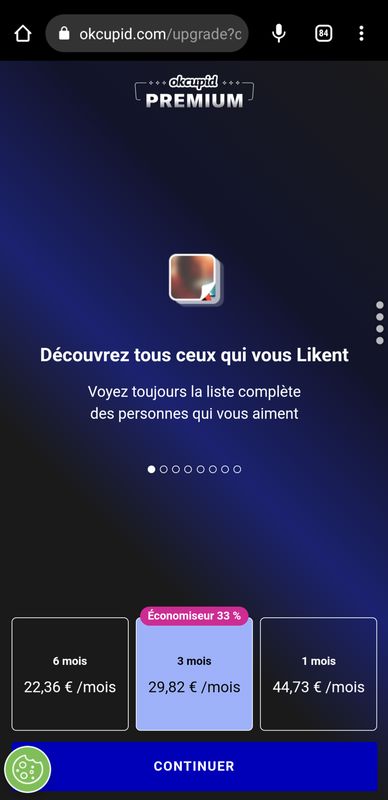 abonnement okcupid